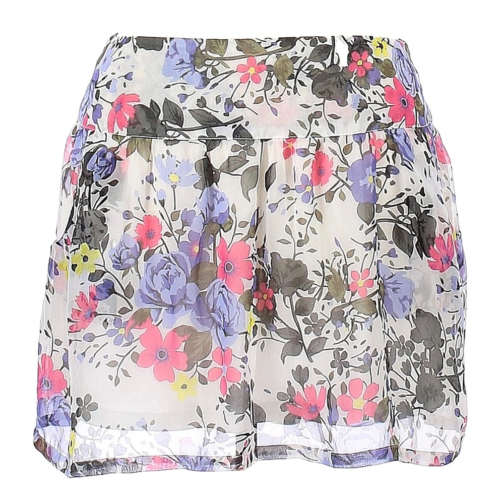 Vintage Dream Out Loud Floral Mini Skirt w/ Pockets by Selena Gomez - Juniors XS